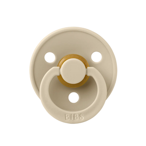 BIBS Round Single Pacifier / Size 1 (0-6 Months)