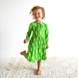 Bamboo Ruffle Tutu Corn Dress