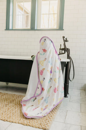 Copper Pearl Premium Knit Hooded Towel / Disney Princess