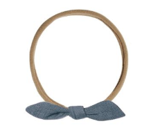 Quincy Mae Little Knot Headband / Ocean
