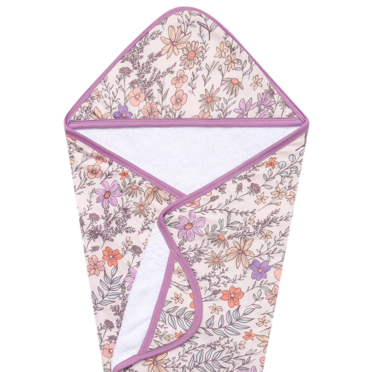 Copper Pearl Premium Knit Hooded Towel / Flora