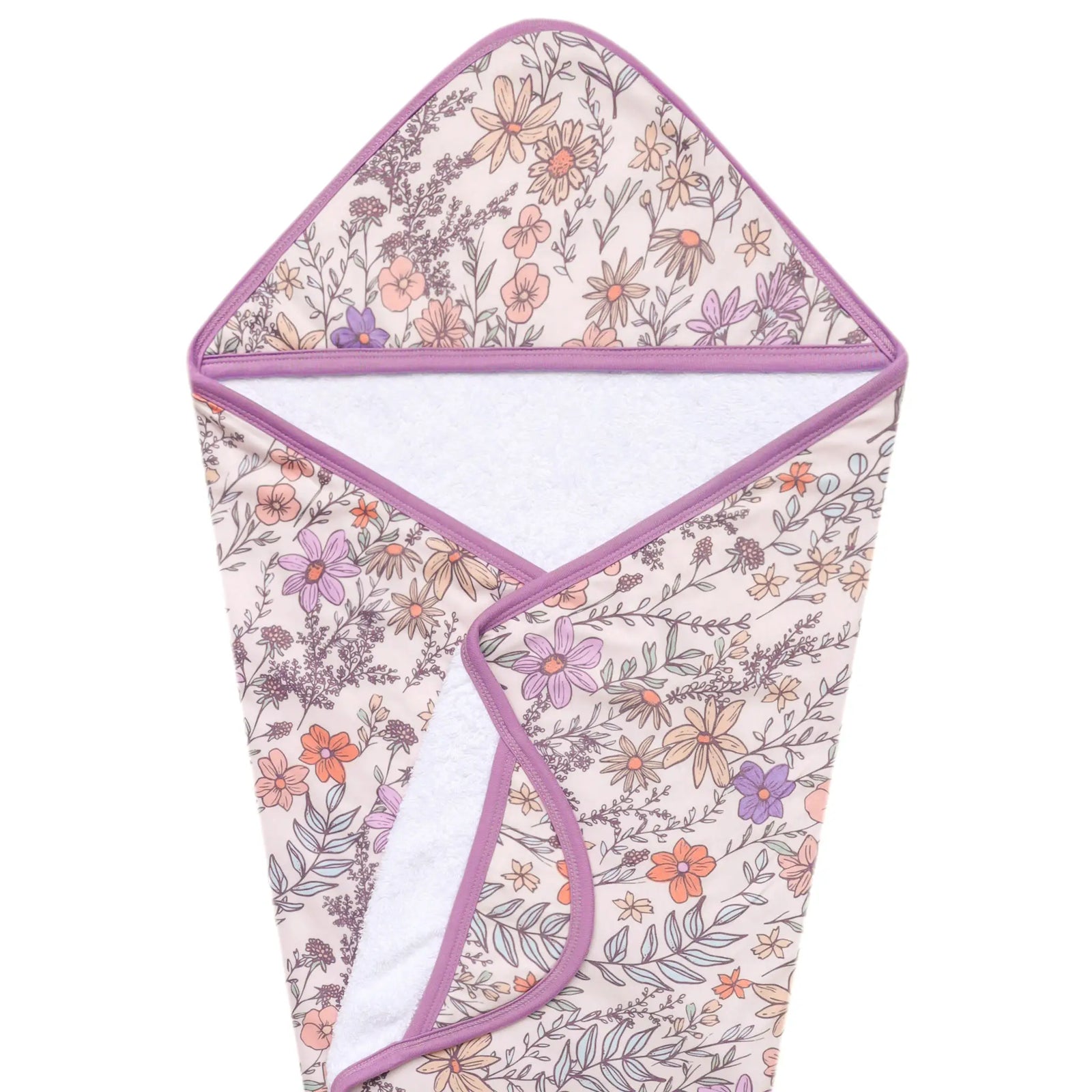 Copper Pearl Premium Knit Hooded Towel / Flora