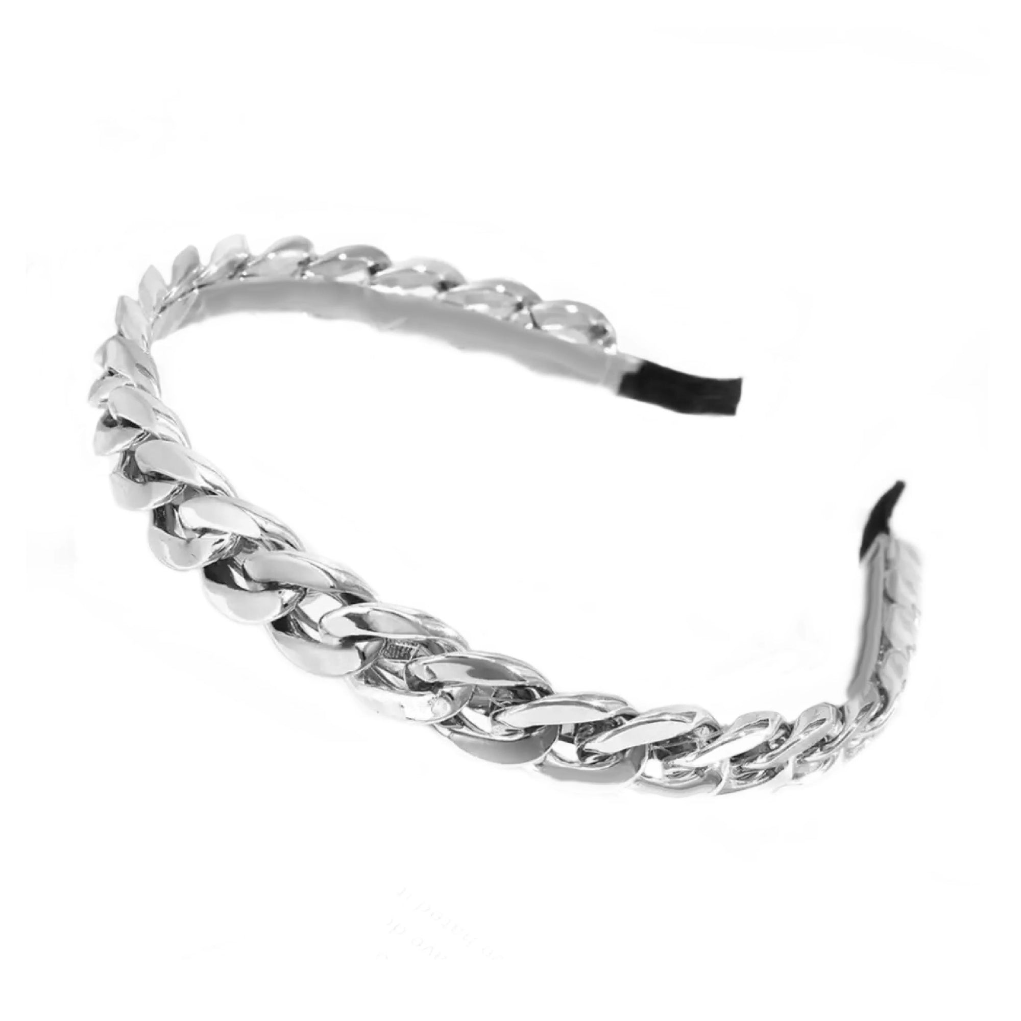 Metallic Glam Chain Headband