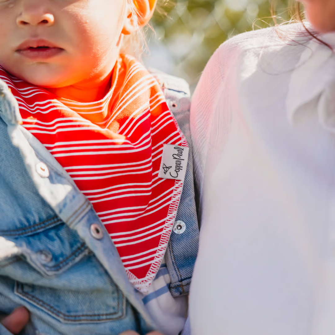 Copper Pearl Bandana Bibs / Slugger
