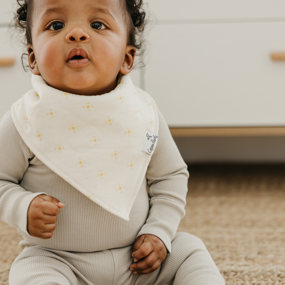 Copper Pearl Bandana Bibs / Santa Fe