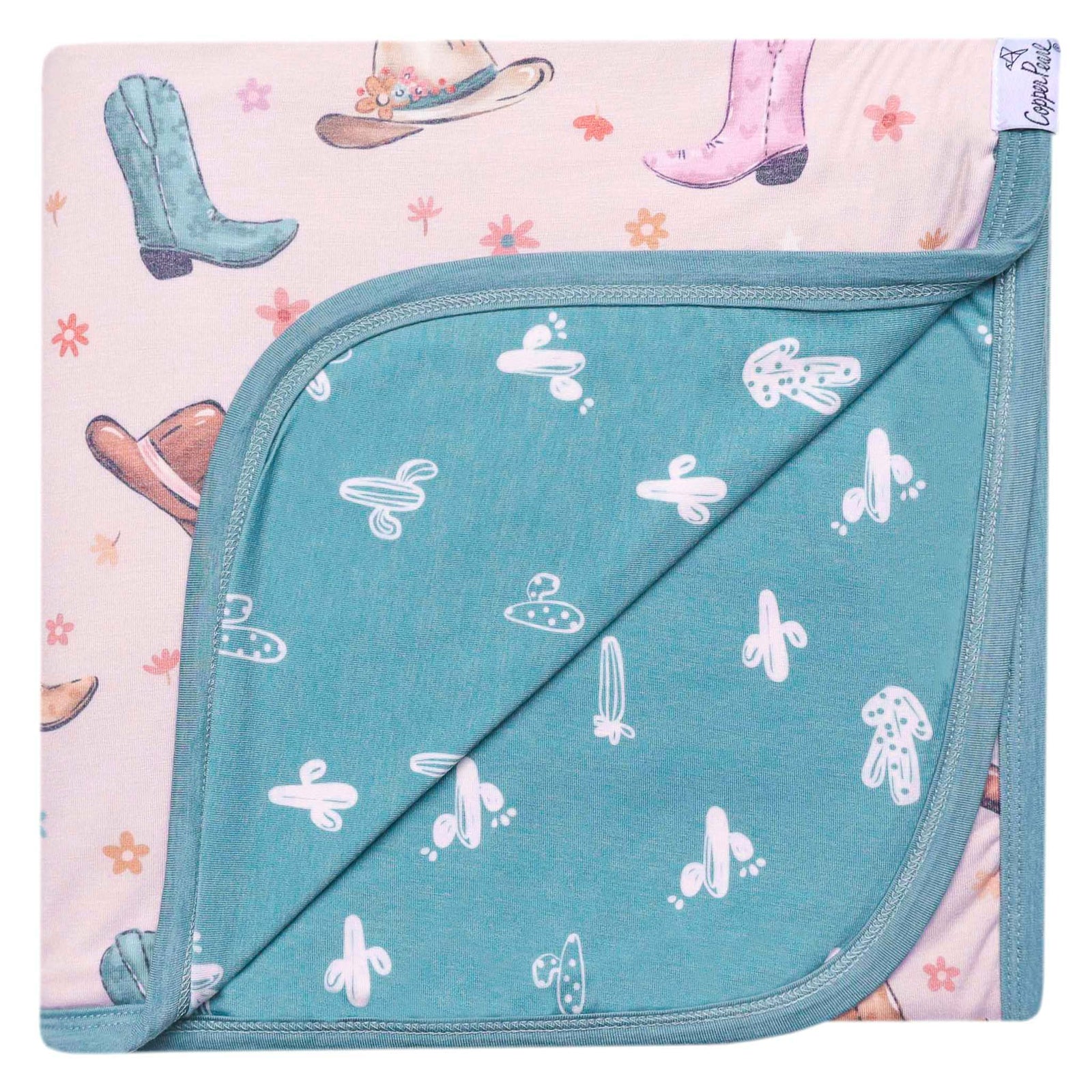 Copper Pearl Three-Layer Stretchy Quilt / Cheyenne