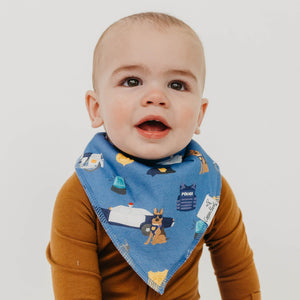 Copper Pearl Bandana Bib 4-Pack / Policemen