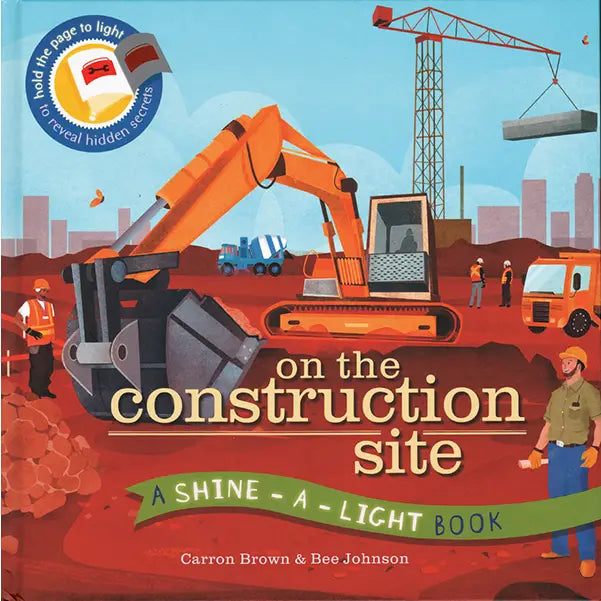 Shine-A-Light Construction Site Book