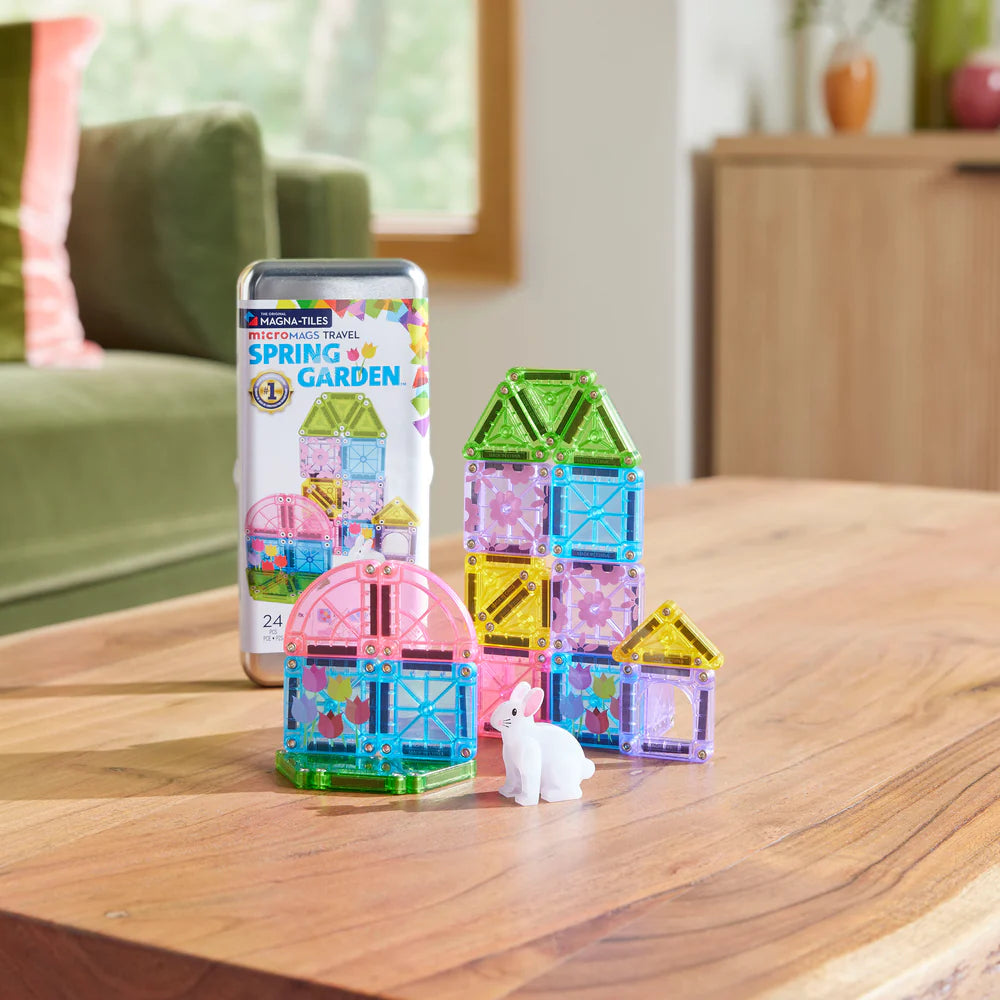 Magna-tiles microMAGS Travel Set / Spring Garden