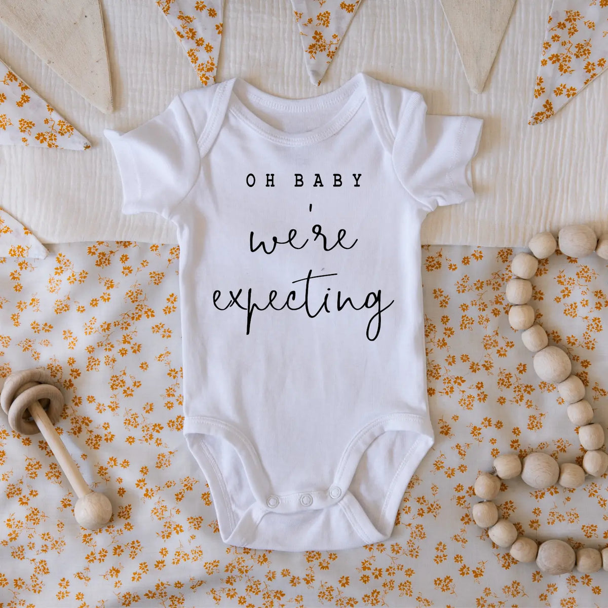 Pregnancy Announcement Onesie