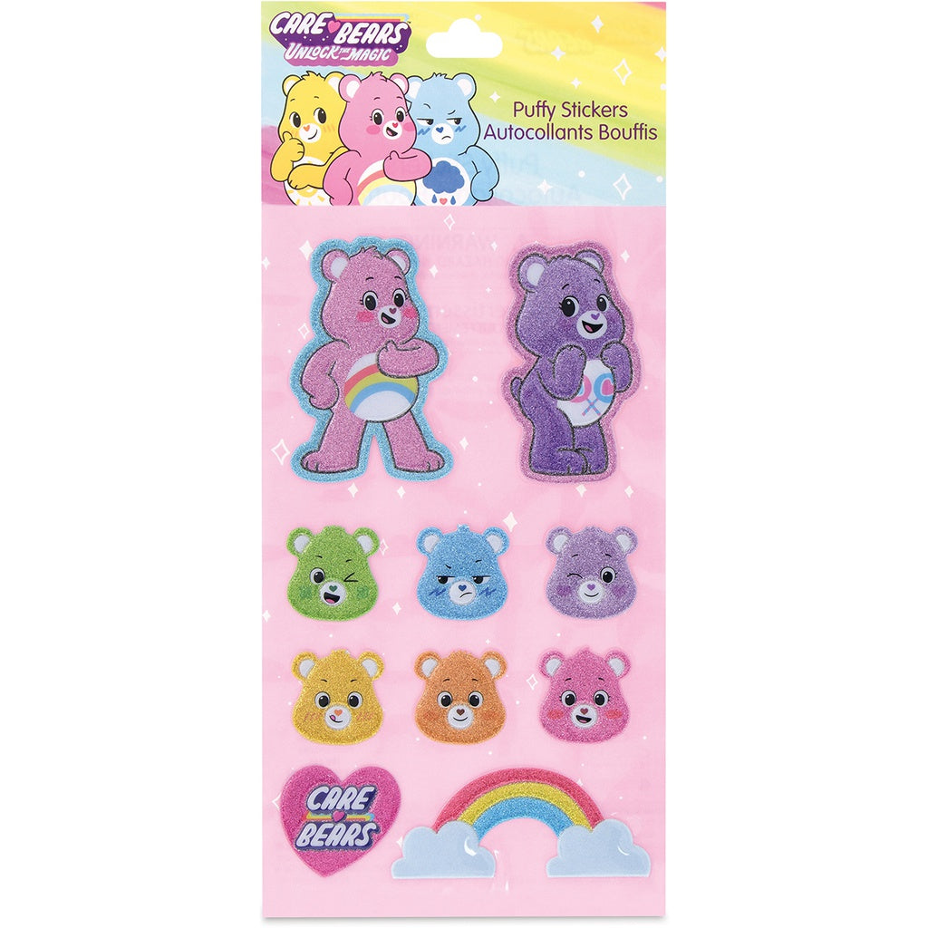 Team Care Bear Puffy Stickers