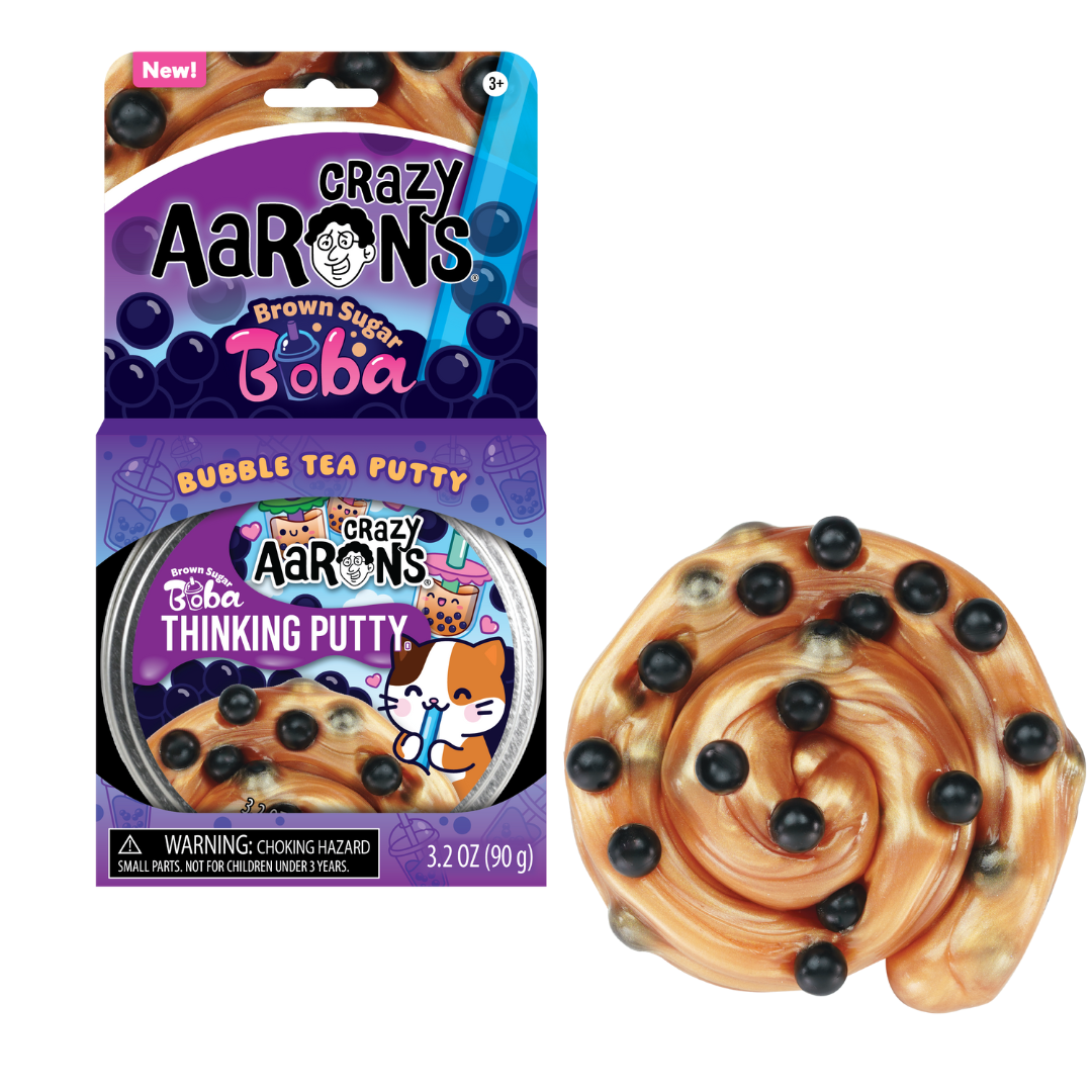 Crazy Aaron's Thinking Putty / Brown Sugar Boba