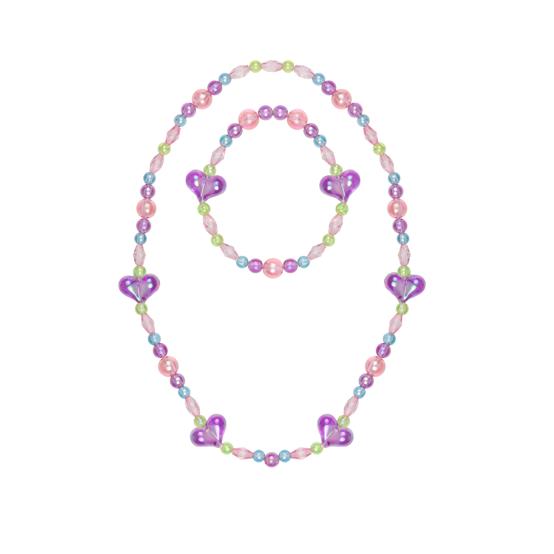 My Heart Will Go On Necklace & Bracelet Set