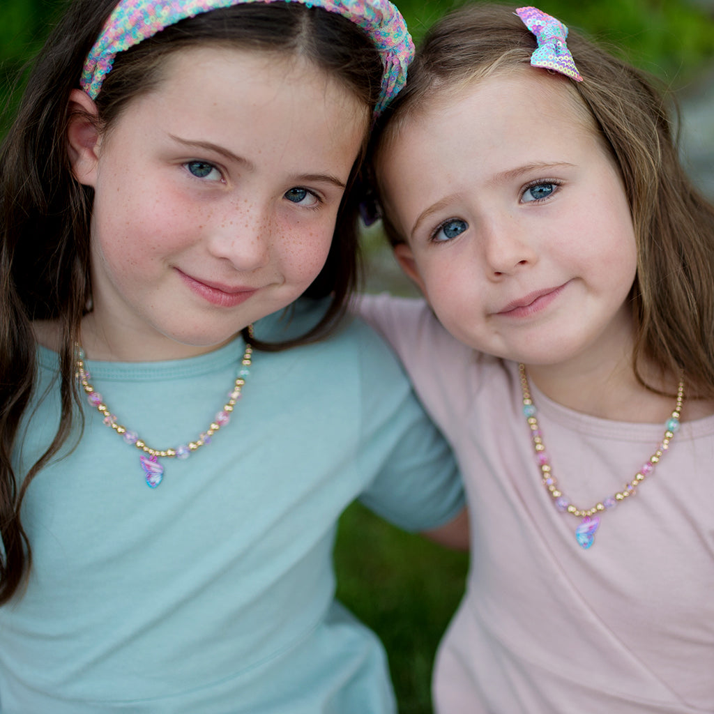 Butterfly BFF Necklace Set
