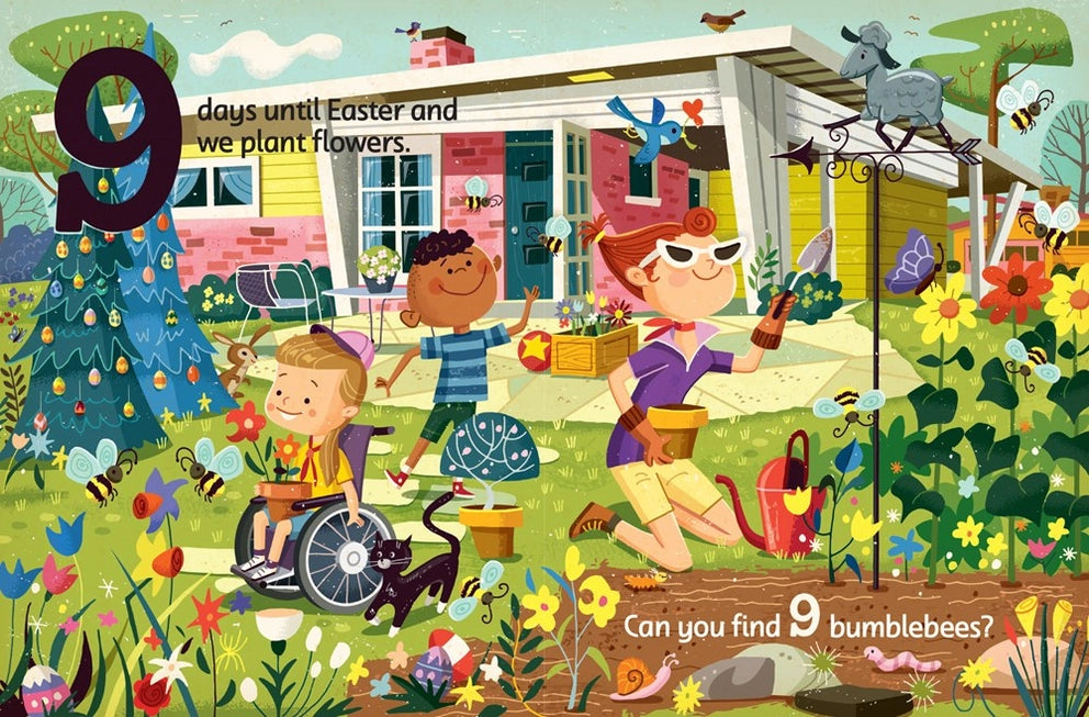 Countdown to Easter Board Book