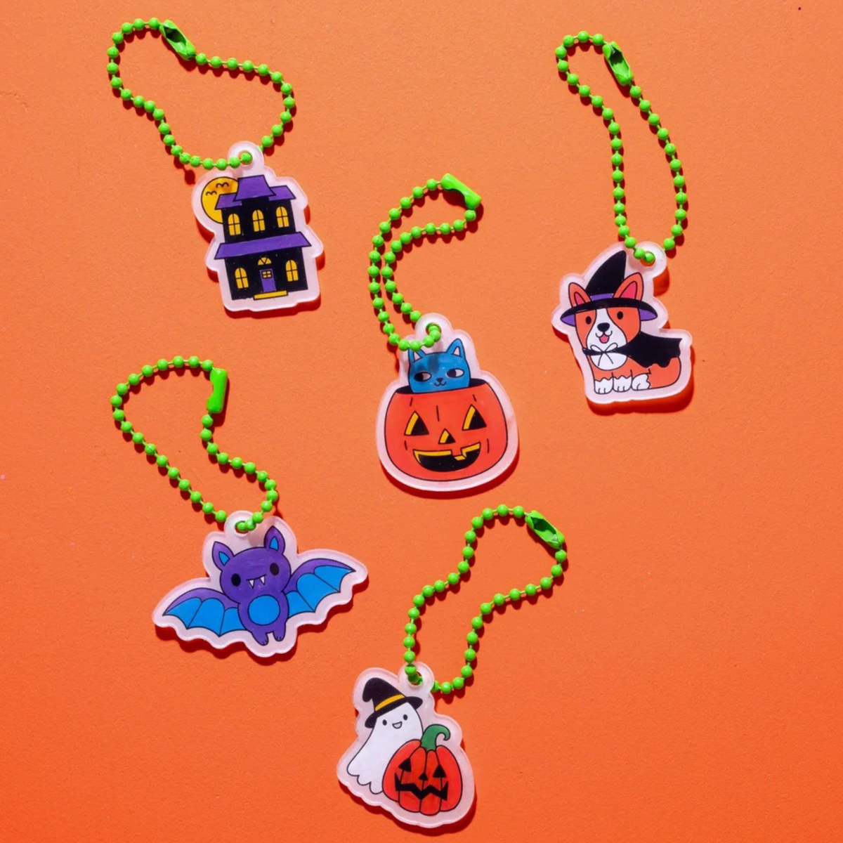 Ooly Mini Shrink-its! DIY Shrink Art Kit - Boo Crew