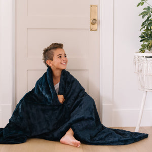 Saranoni Patterned Faux Fur Throw Blanket (50"x60")