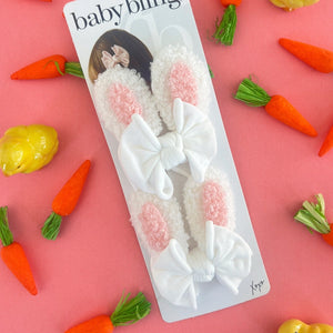 Baby Bling 2 pk Novelty Clips / Bunny