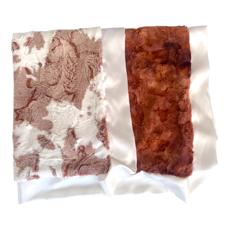 Rockin' Royalty Receiving Blanket (34"x34") / Woodland Calf