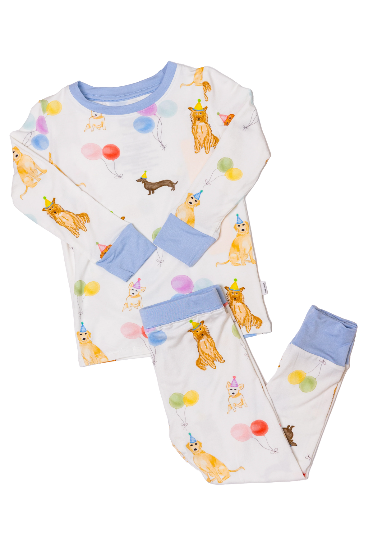 Long-Sleeve Pajama Set / Dog Party