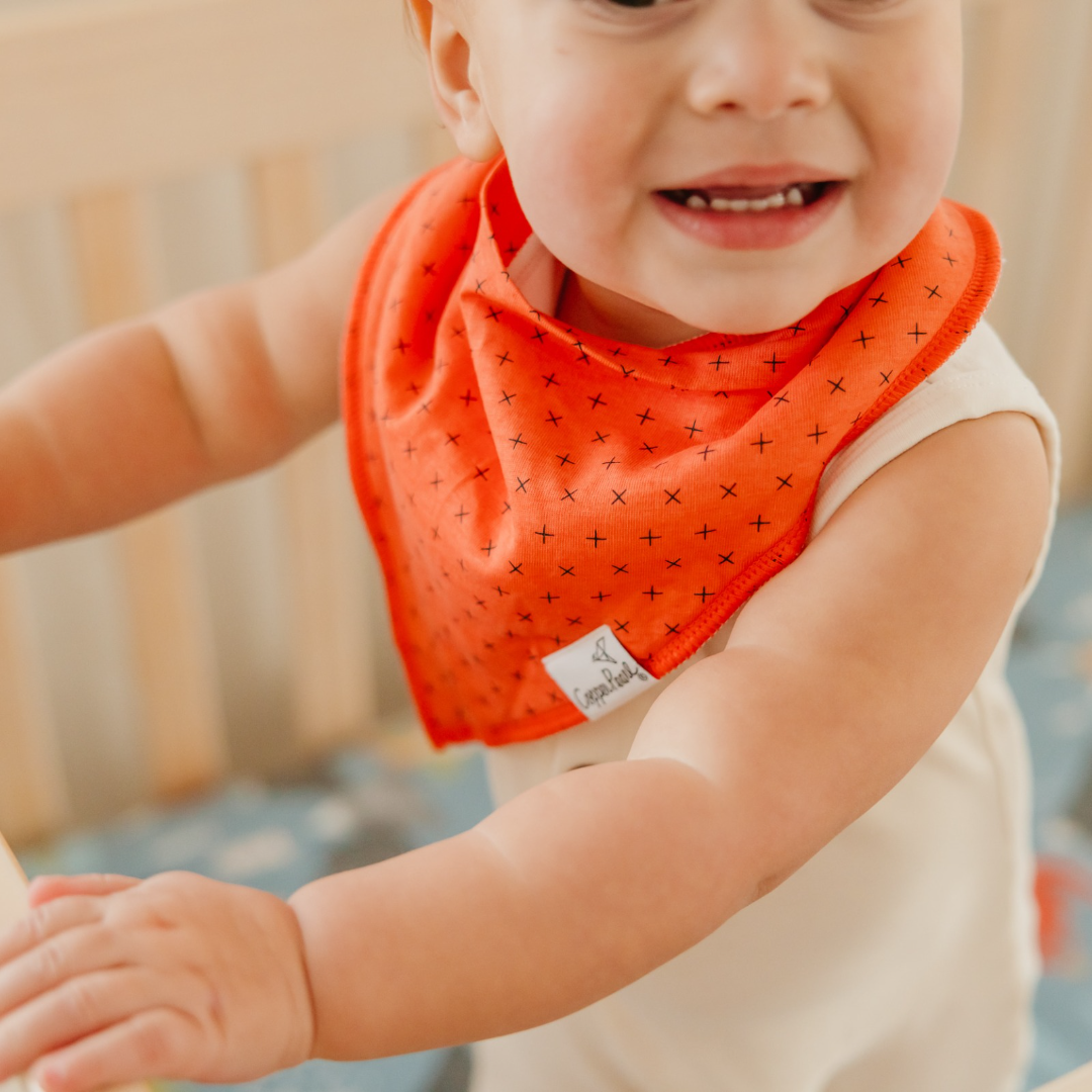 Copper Pearl Bandana Bibs / Viking
