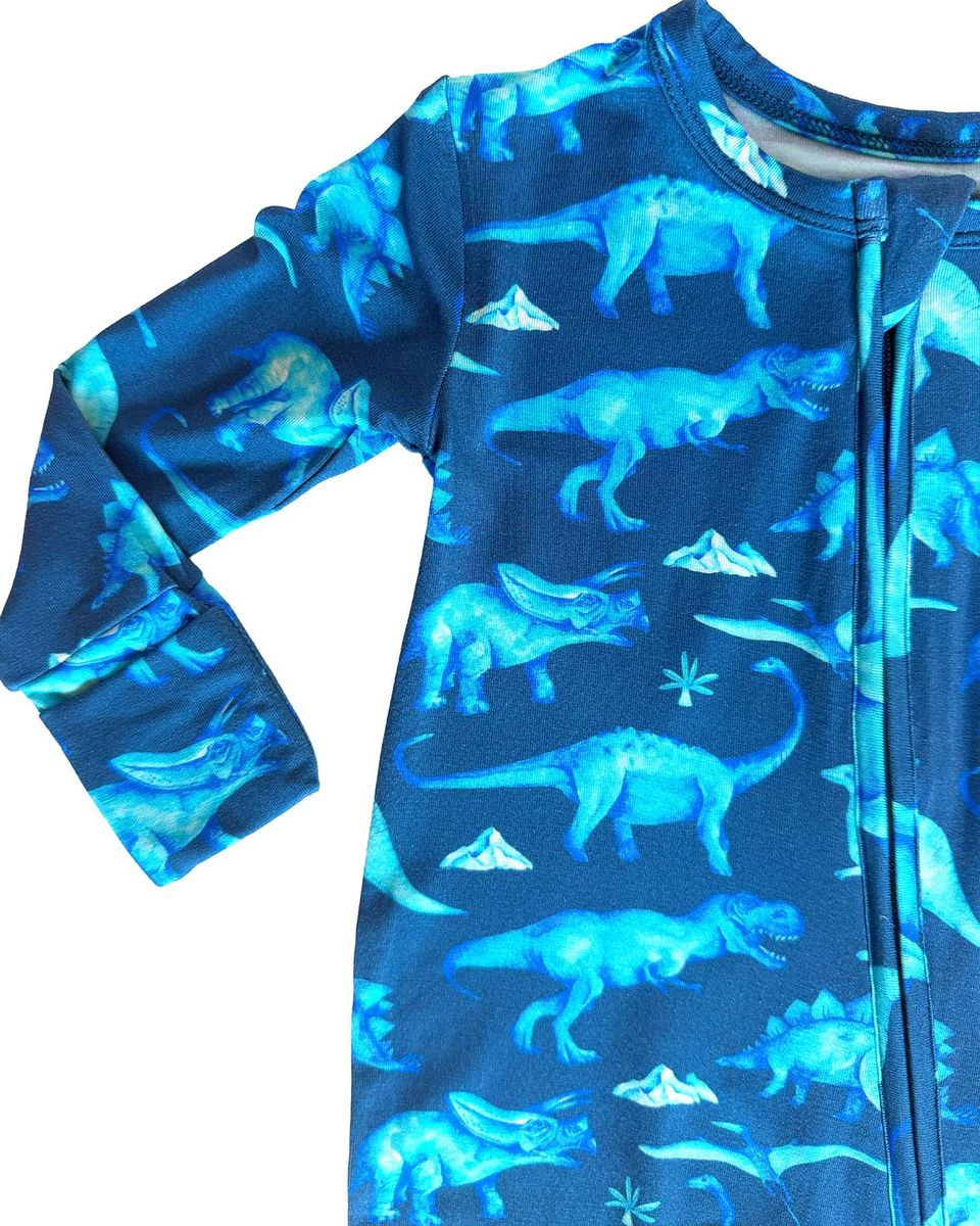 Lev Baby Zippered Footie / Jared Dino