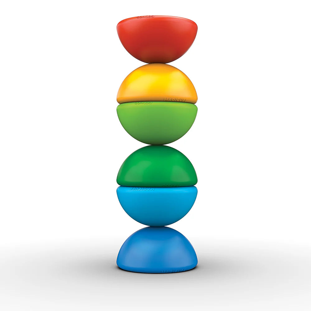 GeoMagWorld Magicube Stacking Set - 6 Piece