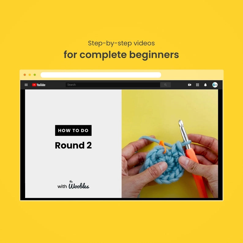 Woobles Beginner Crochet Kit