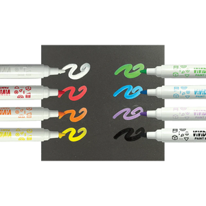 Ooly Vivid Pop! Water Based Paint Markers 8 Pack