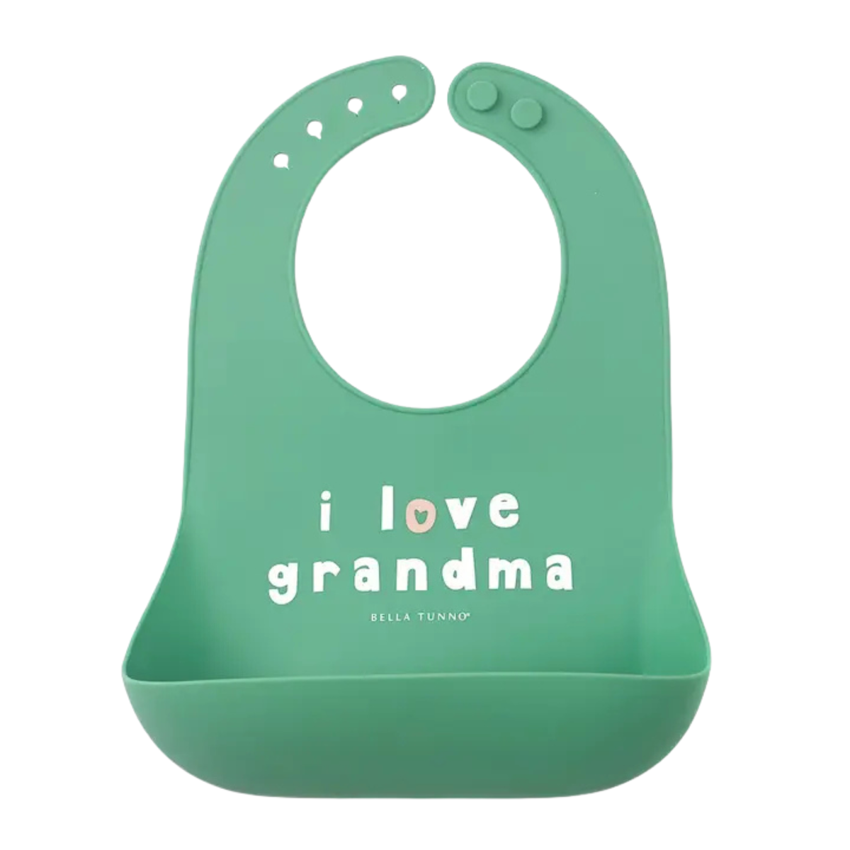 Bella Tunno Silicone Wonder Bib / Love Grandma