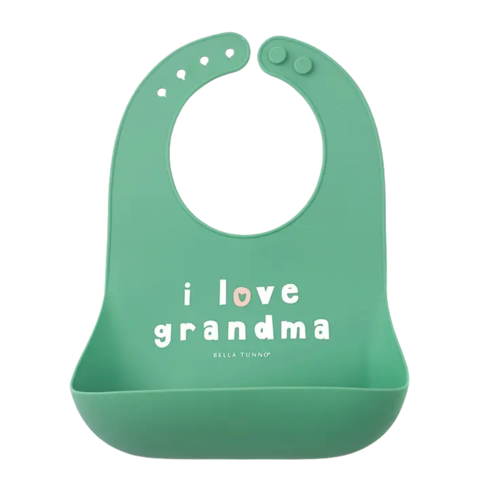 Bella Tunno Silicone Wonder Bib / Love Grandma