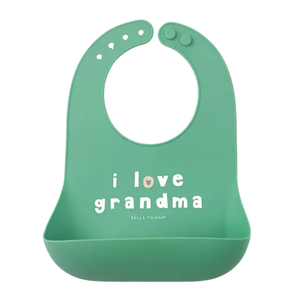 Bella Tunno Silicone Wonder Bib / Love Grandma