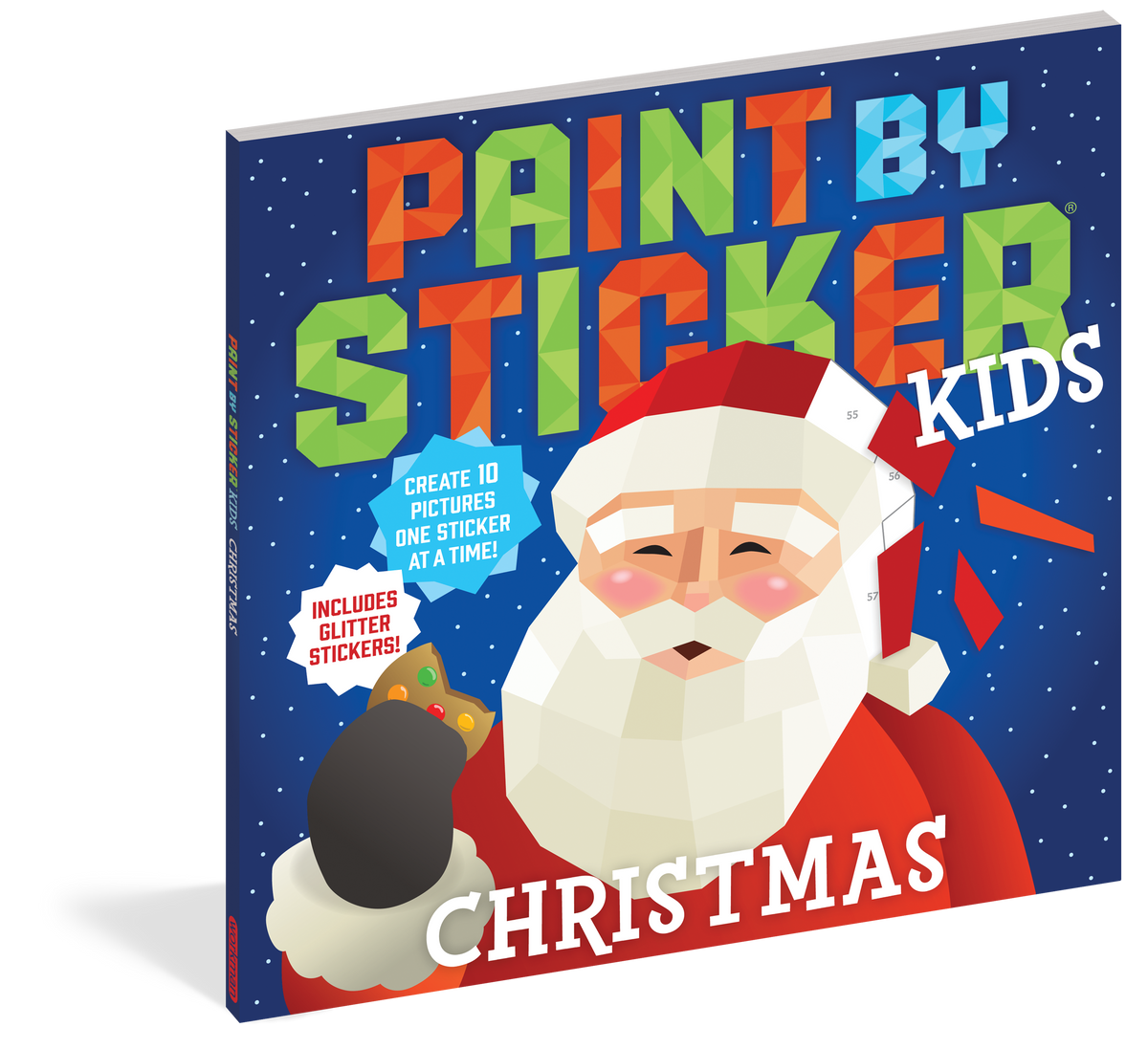 Paint By Sticker Kids: Christmas
