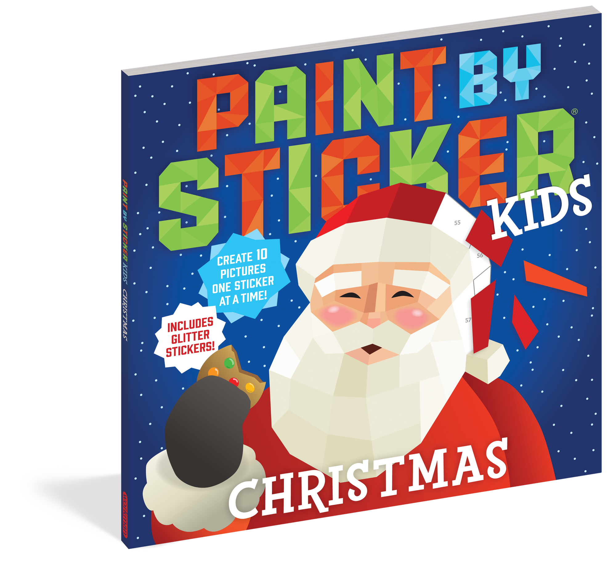 Paint By Sticker Kids: Christmas