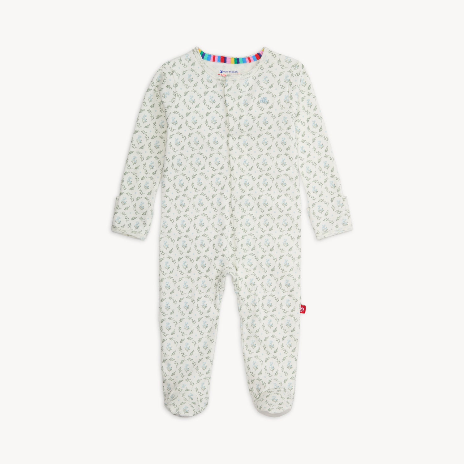 Magnetic Me Magnetic Organic Cotton Footie / Eloise