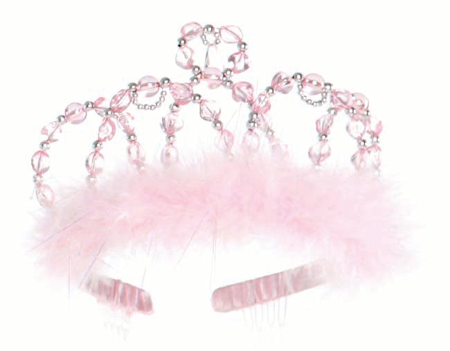 Princess Tiara - Pink & Silver