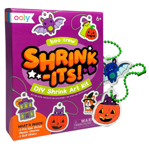 Ooly Mini Shrink-its! DIY Shrink Art Kit - Boo Crew