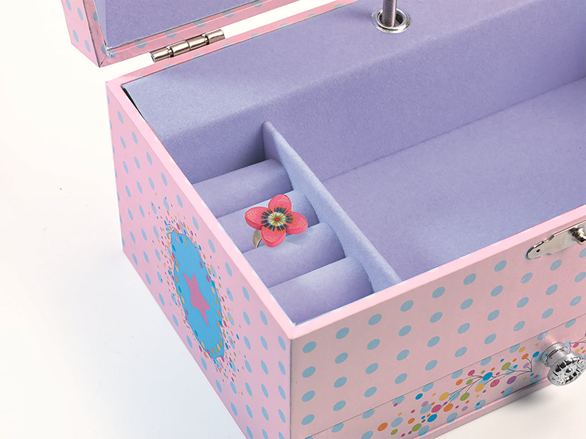 Ballerina's Tune Treasure Jewelry Box