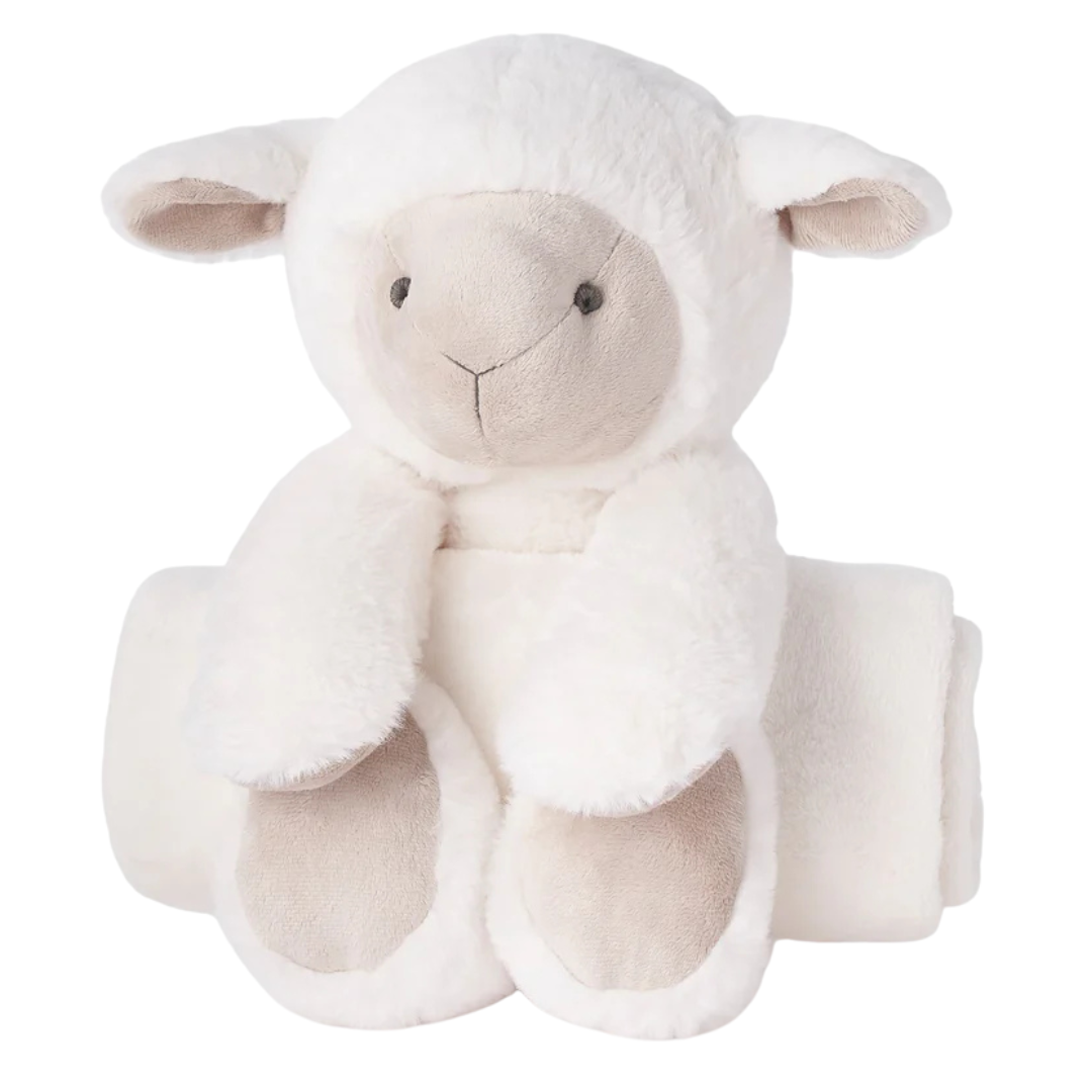 Elegant Baby Bedtime Huggie / Lamb