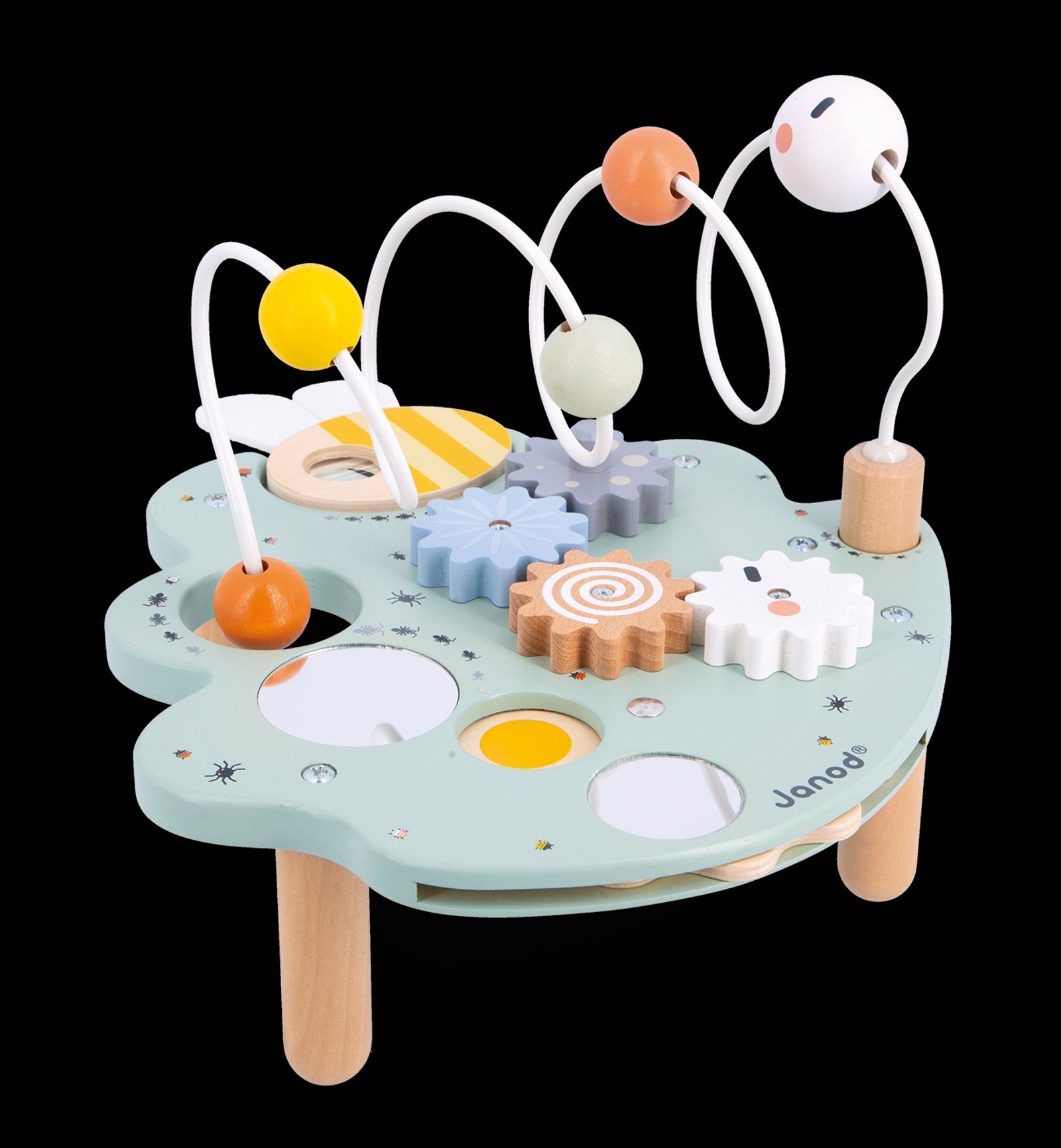 Janod Sweet Cocoon Leaf Shaped Activity Toy