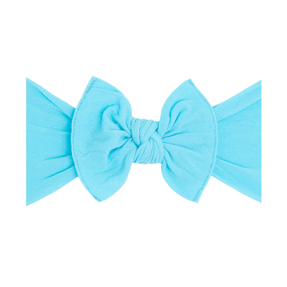 Baby Bling Classic Knot Headband / Aqua