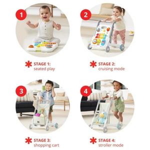 Skip Hop Explore & More 4-in-1 Grow Along Activity Walker