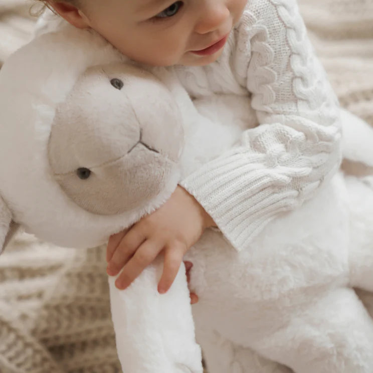 Elegant Baby Bedtime Huggie / Lamb