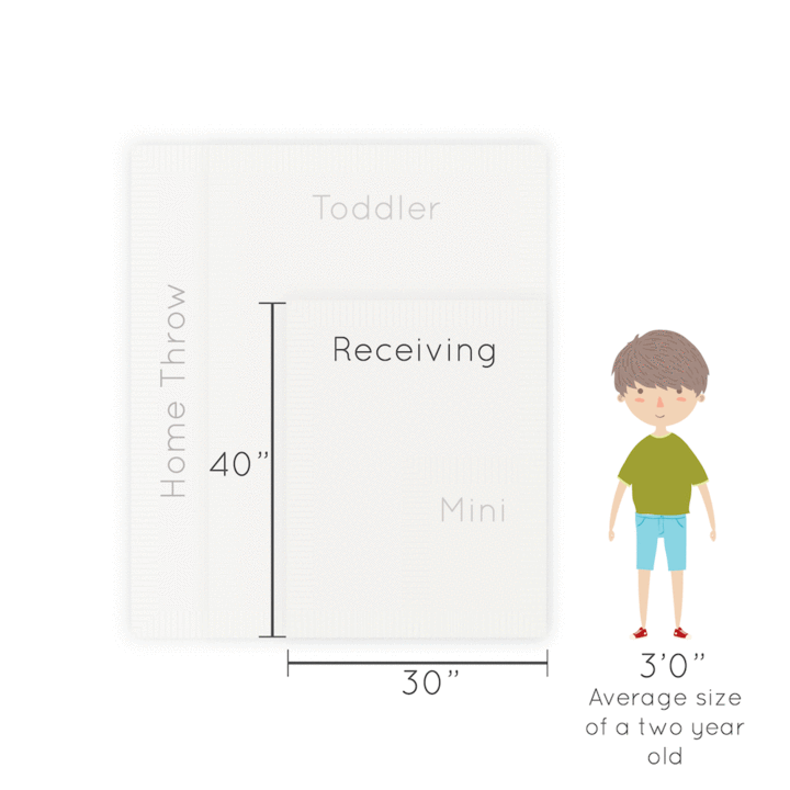 Saranoni Bamboni Receiving Blanket (30"x40")