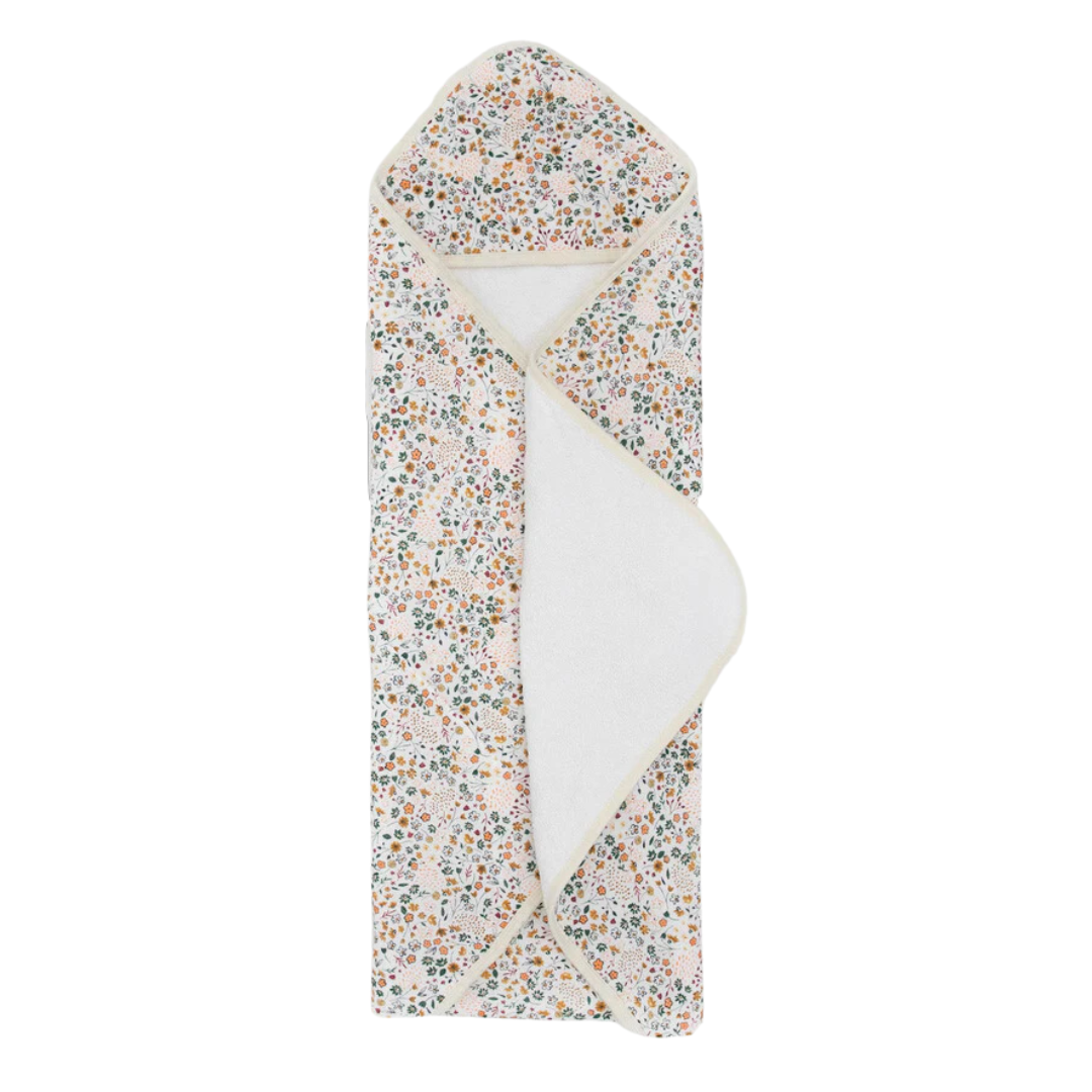 Little Unicorn Infant Hooded Towel / Pressed Petals