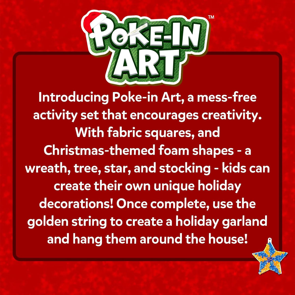 Skillmatics Poke in Art / Christmas