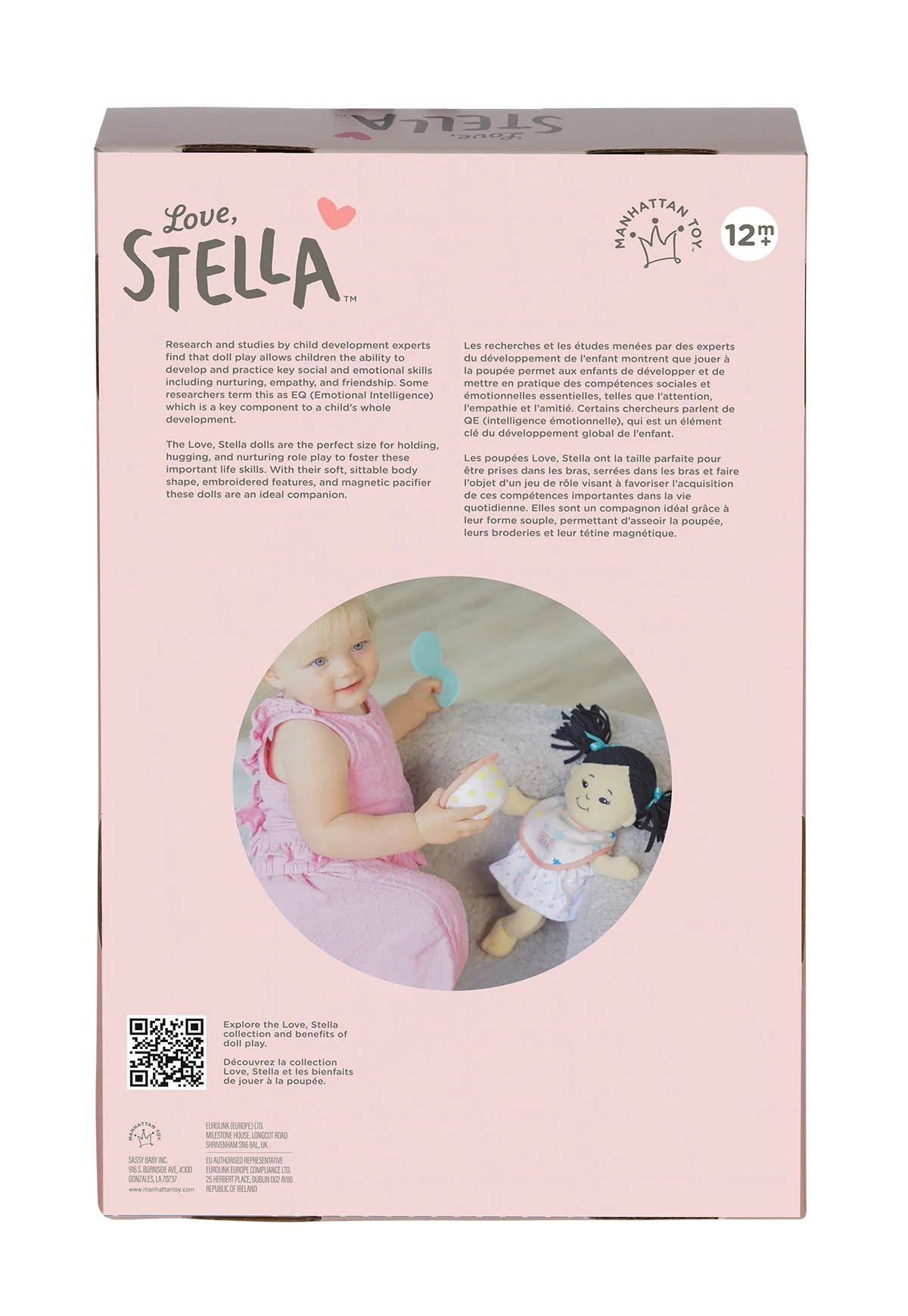Love, Stella Doll - Peach Fella w/ Black Tuft