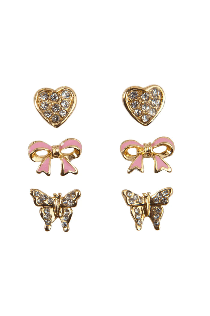 Dazzle Pierced Earrings Set
