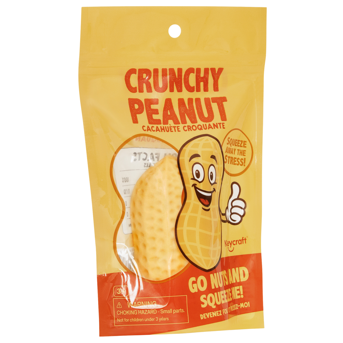 Crunchy Peanut Squishy Sensory Toy