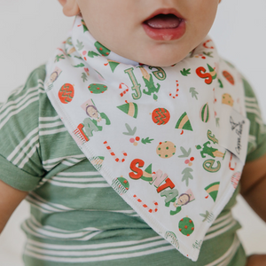 Copper Pearl Bandana Bibs / Christmas Classics